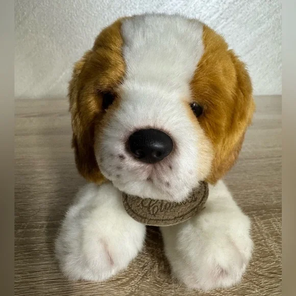 Yomiko Classics Plush Realistic Beagle 11” Puppy Dog Stuffed Russ Berrie - Picture 10 of 11